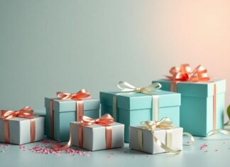 Papierowe pudełka prezentowe