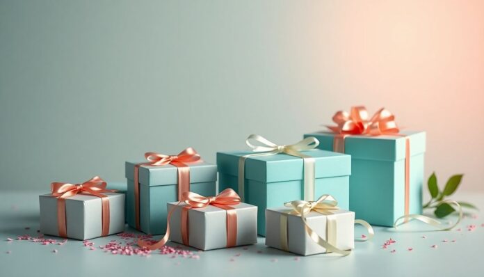 Papierowe pudełka prezentowe