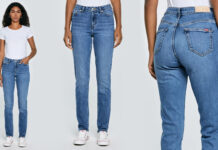 jeansy damskie slim
