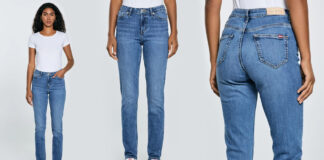 jeansy damskie slim